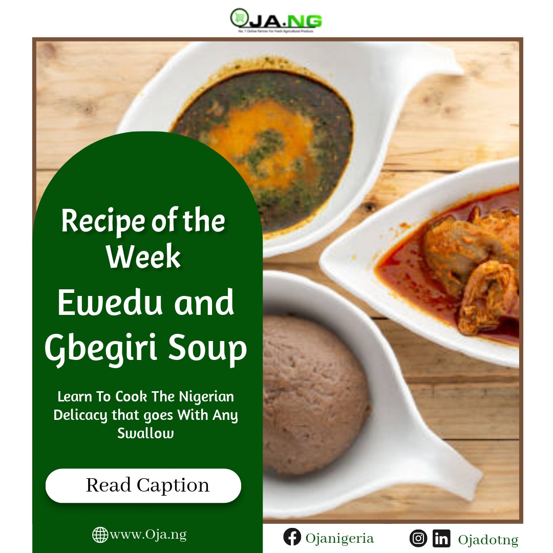 ojadotng's tweet photo. Ewedu and Gbegiri are two popular soups in Nigeria, particularly in the southwestern region. They are often served with Amala, Pounded Yam, or Eba. Here is a recipe for preparing Ewedu and Gbegiri soup:

Please check @Ojadotng for complete content 

#Ojadotng #ewudu #Amala https://t.co/A9JDq45ubo