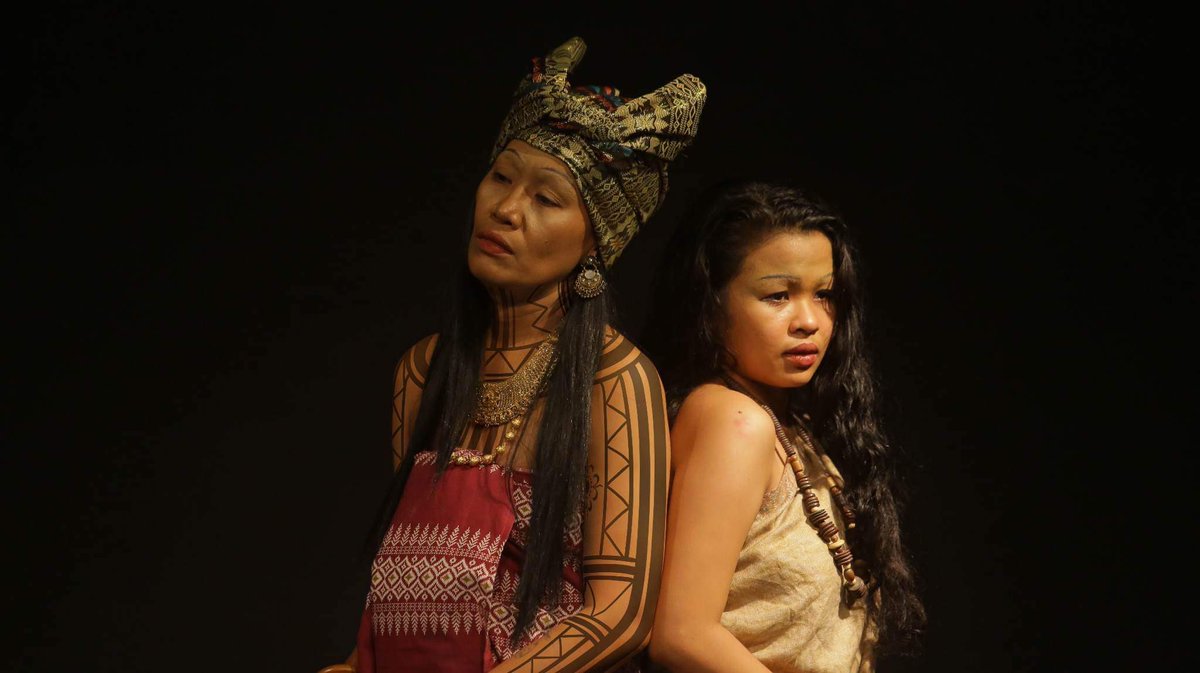 CheweyChoi's tweet photo. The leads of the play PAGLANGKUB SA YAWA, inspired by Arthur Miller’s The Crucible written by Minxie Villaver and directed by Emman Mante. The only full-length play in the Panagtipon Theatre Festival 2023. Showtime: March 29, 30, 31, &amp; April 1 at the Cebu Coliseum, 6:30PM. https://t.co/TMjY5yul4g