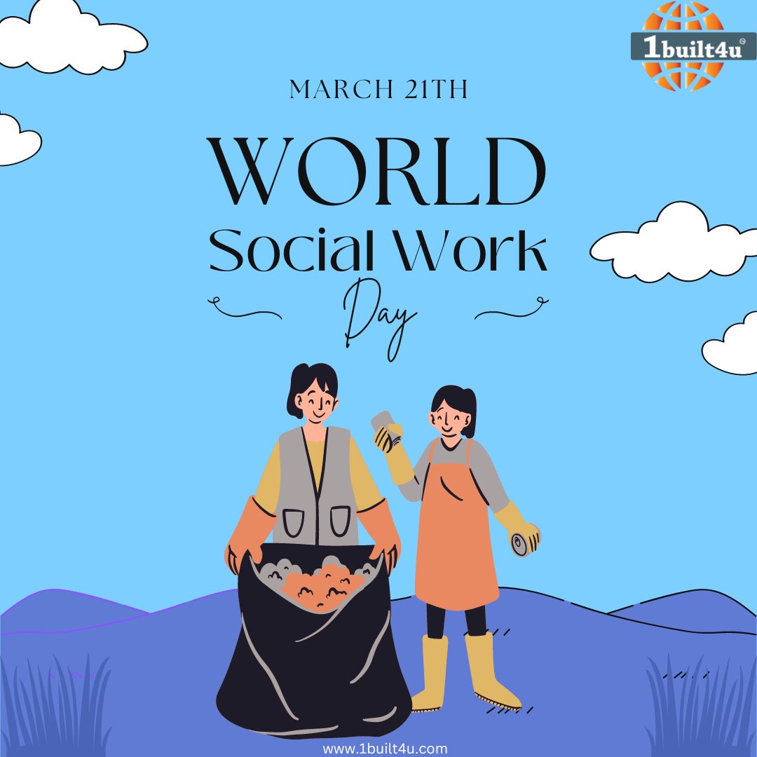 1built4udotcom's tweet photo. Happy World Social Work Day! Today we celebrate the dedicated professionals who work tirelessly to empower individuals, families, and communities around the world
#1built4u
#WorldSocialWorkDay
#SocialWorkMatters
#EmpoweringCommunities
#StandWithSocialWorkers
#BetterTogether https://t.co/VxI2DmQfMP