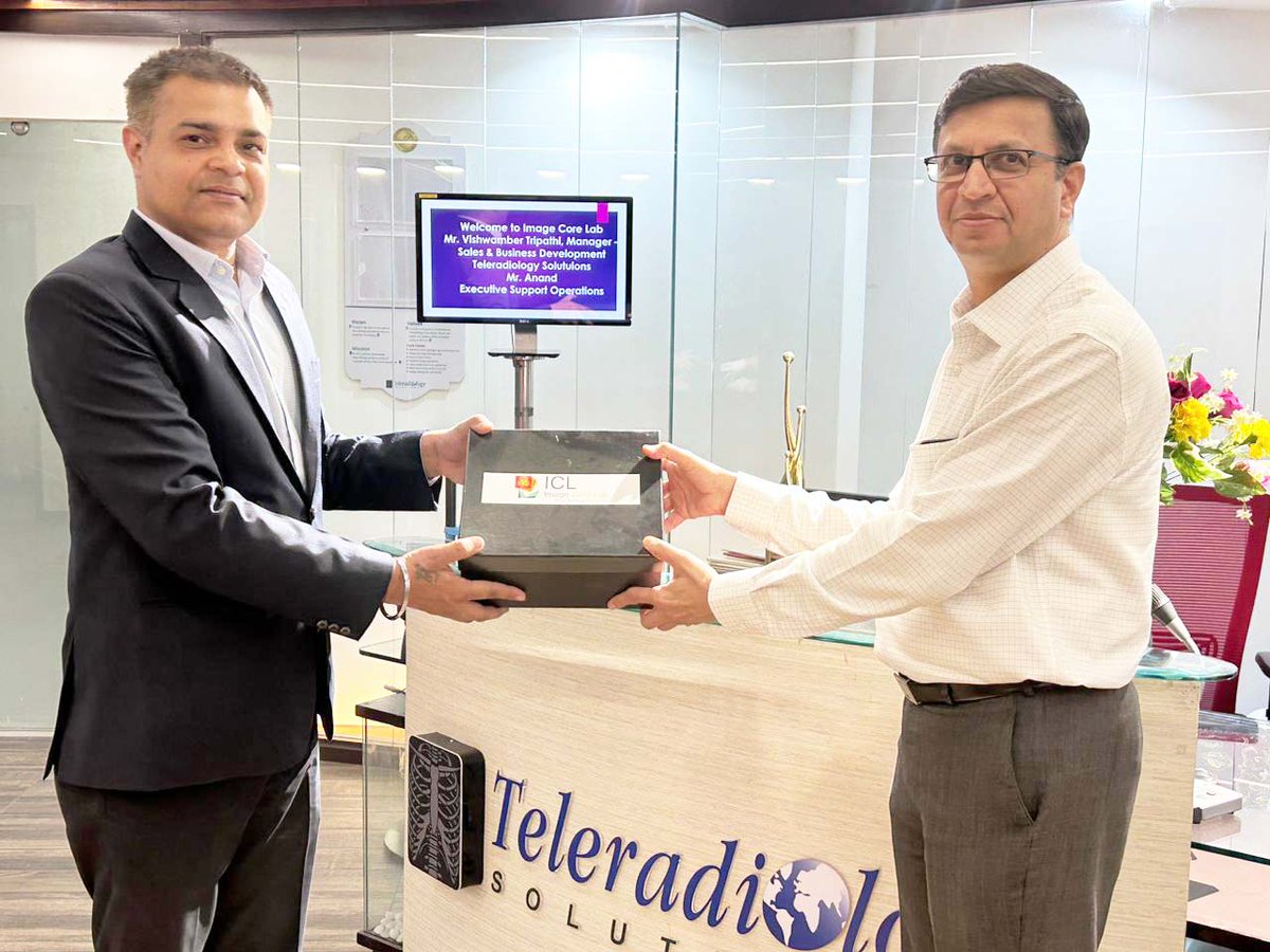 ImageCoreLab1's tweet photo. We are so glad to welcome Mr. Vishwambher Tripathi as a Manager-Sales and Business Development to the family.

We are growing and expanding the team.
Learn more: https://t.co/4xNmTAwfqy

#medicalimaging  #polypid #imageprocessing  #xray #ctscan #mri #dxa #molecularimaging https://t.co/zLJkNda7I9