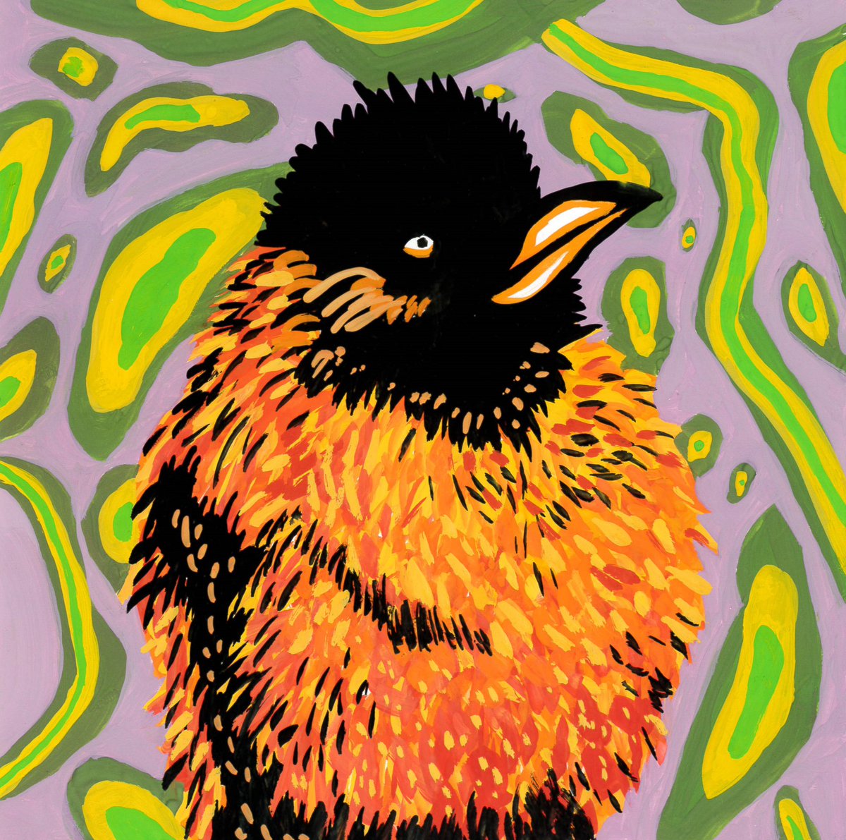 sayaka__hayashi's tweet photo. 【Hooded Pitohui】
#ズグロモリモズ #頭黒森百舌 #鳥 #毒鳥 #毒 #有毒動物 #イラスト #絵 #芸術 #アート #illust #illustration #illustrator #art #artwork #draw #drawing #paint #painting #design #poison #colorful #bird #nature #animal #animalia #pitohuidichrous #pitohui #hoodedpitohui https://t.co/DJ9BAk0za3