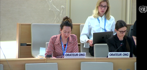 #HRC52 Our Advocacy Director, Rachel, is just stepping up to the mic to deliver a joint statement, with <a href="/airwars/">Airwars</a> and the Ukrainian Helsinki Human Rights Union <a href="/UGSPL/">Ukrainian Helsinki Human Rights Union</a>, to the Commission of Inquiry on Ukraine: everycasualty.org/human-rights-c…