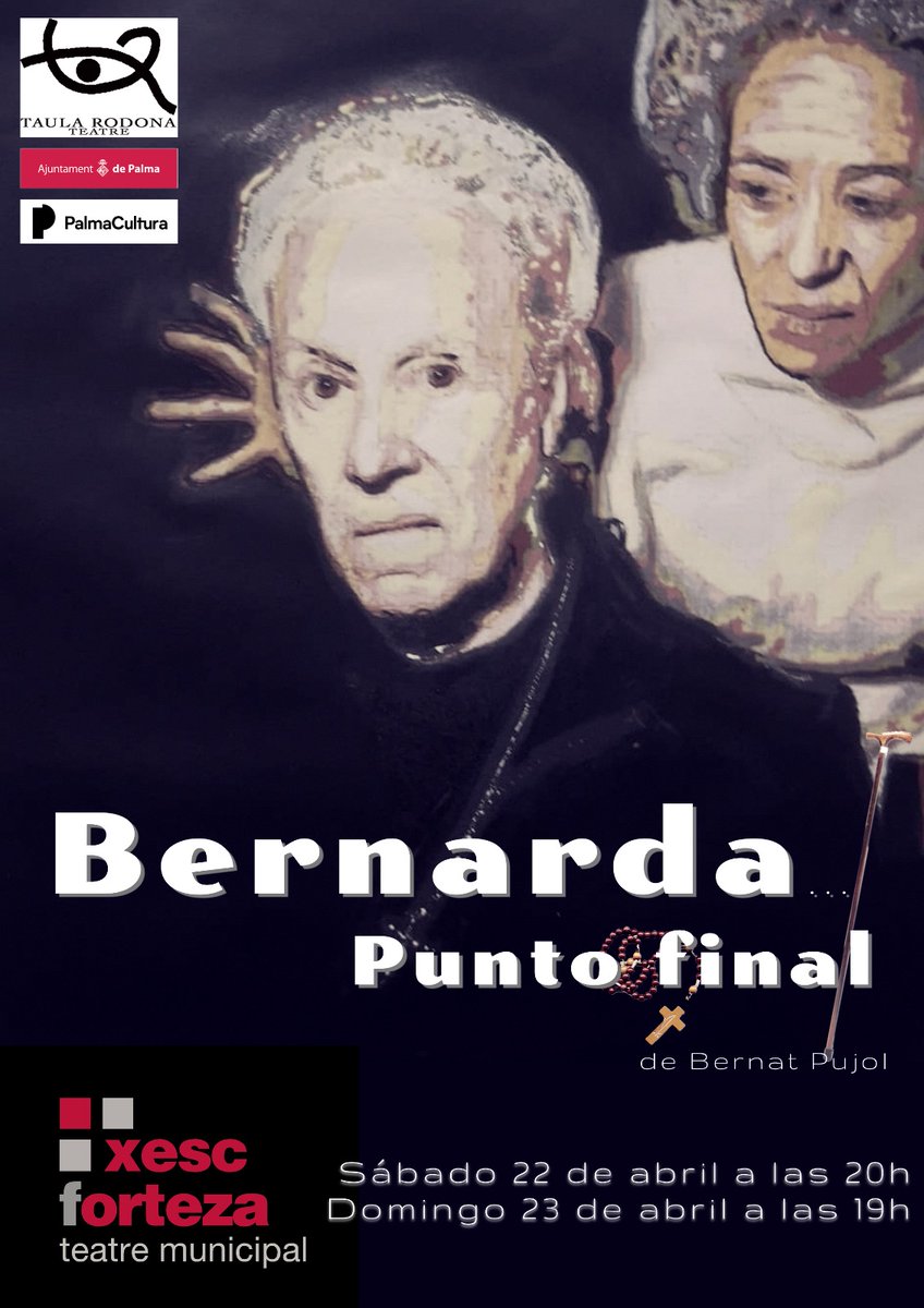 Vos esperam el 22 i 23 d'abril al Teatre Xesc Forteza 😍