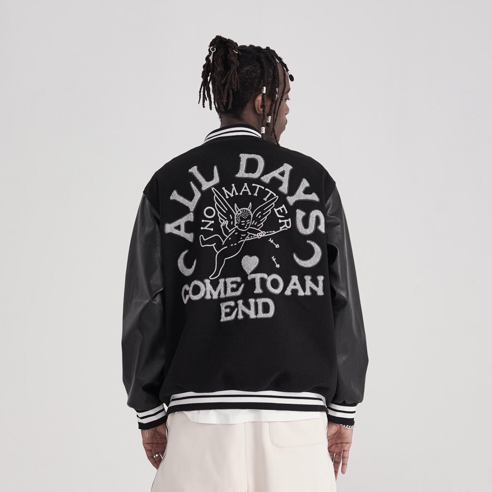 Killwinnerclub's tweet image. Killwinner new arrival 
Baseball jacket
Street style for you
#newarrivals #varsityjacket #baseballjacket #menjacket #unisexjacket #fyp #hotsale #buyforyou #hotsale