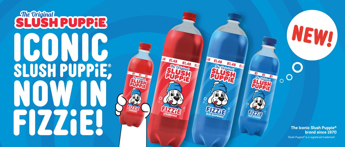 confexltd's tweet image. 🐶🥤 Get Paw-Some sales with the NEW SLUSH PUPPiE in FIZZiE from @vimto. Available for #Confex Members to stock up NOW🛒.

#SlushPuppie #Vimto #Iconic #SoftDrinks #Wholesaler #Wholesale #Buyinggroup