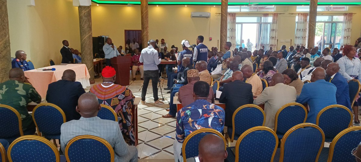 #Ituri: Lancement ce mardi à #Bunia du dialogue intracommunautaire de #Hema pour la paix et la cohésion sociale. Toutes les entités de cette communauté (Hema d'Irumu, du Nord, Baguru, Badjere, Banywagi, Boga, Mitego,...) sont représentées. L'assise est pour 4 jours.