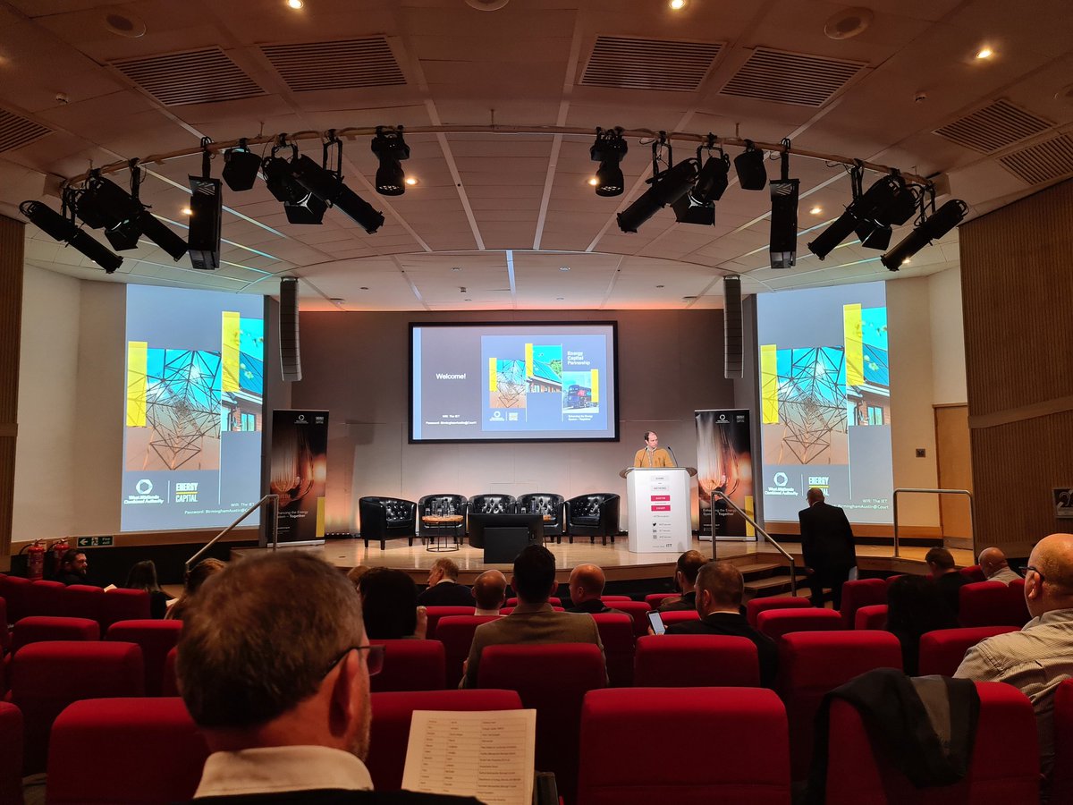 <a href="/WestMids_CA/">West Midlands Combined Authority</a> <a href="/EnergyCapitalUK/">Energy Capital</a> about to kick off the Retrofit summit.