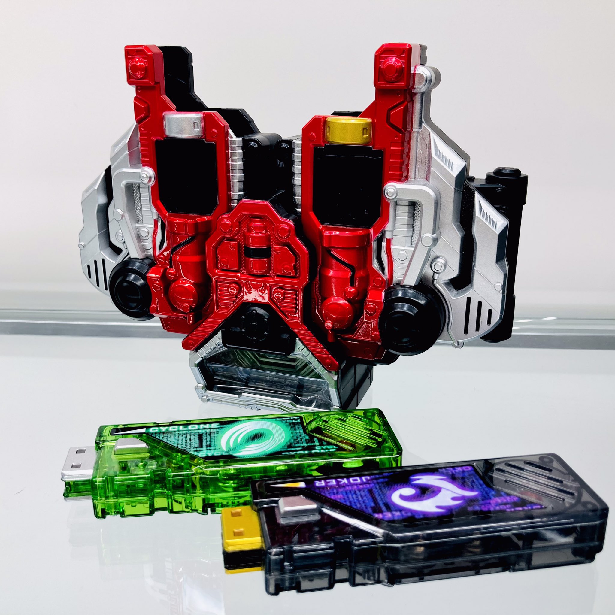 仮面ライダーW 風都探偵　DXダブルドライバー　T2ガイアメモリ　オマケ色々 仮面ライダーW 風都探偵 DXダブルドライバー T2ガイアメモリ