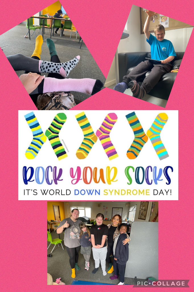 Woodcedarclass's tweet photo. #worlddownsyndromeday2023 Cedar &amp; Maple wore their odd socks today to celebrate the amazing day that is World Down Syndrome Day!! 💚💜💙🧡💛❤️ @WoodMaple2 https://t.co/CEcSxgdo7m