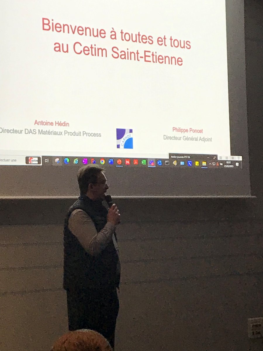 CetimFrance's tweet image. La journée de restitution du Projet thématique transversal #FabricationAdditive a démarré à Saint-Etienne. Une journée de découverte des avancées obtenues dans ce projet  au travers de pièces concrètes, de présentations et de démonstrations en atelier 
#fabricationadditive