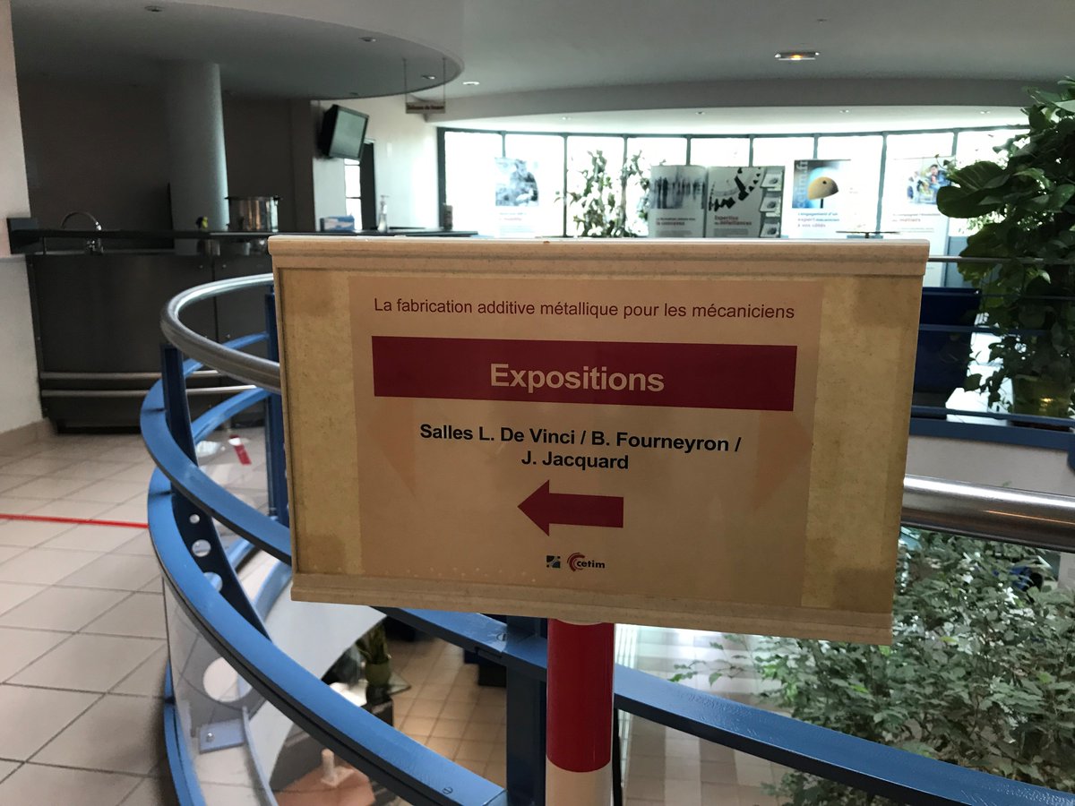 CetimFrance's tweet image. La journée de restitution du Projet thématique transversal #FabricationAdditive a démarré à Saint-Etienne. Une journée de découverte des avancées obtenues dans ce projet  au travers de pièces concrètes, de présentations et de démonstrations en atelier 
#fabricationadditive