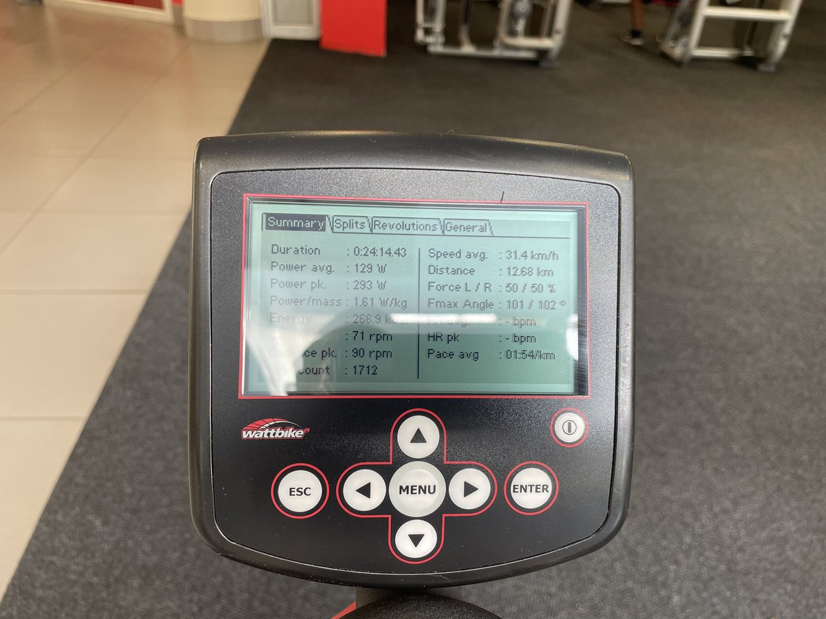 Tzoro1's tweet photo. So, let me tell u what happened 2day @virginactiveSA #Grayston…cycled on the 2nd worst bike(of only 3 in a flagship gym!), &amp; was to do 90 mins - 66mins(1:06), the bike switched itself off(permanent pause) &amp; had to do the balance on another bike!! @BobbyLungaLove @Nu_Edison https://t.co/YIQiHOwJJ5