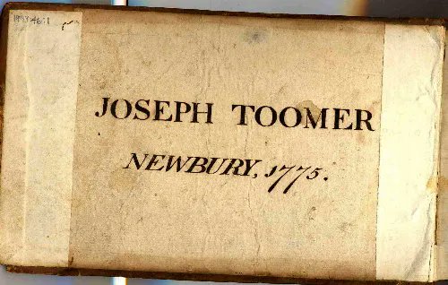 WBerksMuseum's tweet photo. How many 15 year olds own a personalised music book? Joseph Toomer was born in 1760, son of the first  Toomer to work in the ironmongery business. This  book is on display in our House of Toomer exhibition. Images of NEBYM:1993.46 copyright West Berkshire Museum. #Toomers #music https://t.co/1CM50cecfR