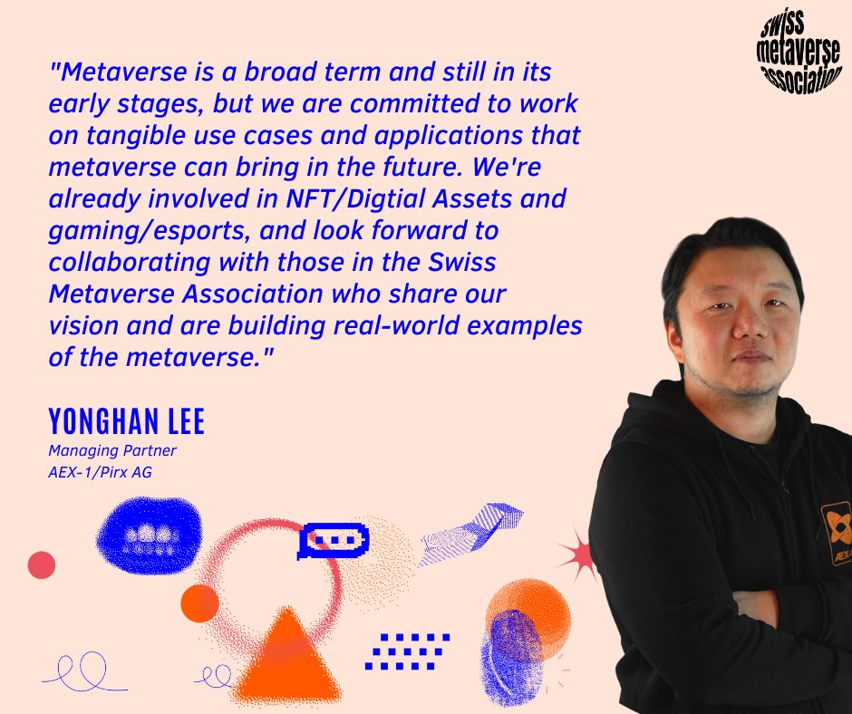 SwissMetaverse's tweet photo. #EarlyStage #UseCases #future #NFT #DigitalAssets #realworldExamples

@AEX1official , @skyll_yonghan https://t.co/SyXe03TvRd