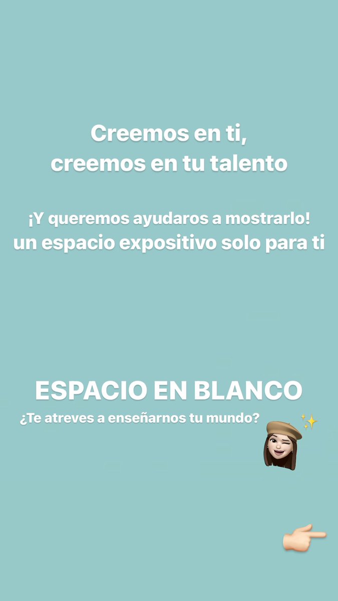 cmesonada's tweet photo. 👽 ¿Nos enseñas tu mundo interior?
✖️ Espacio en blanco
#CentroCultural #CulturalCenter #CMarianoMesonada #CMesonada #MuseoOrús #EspacioEnBlanco #EB #EB23 #EspacioExpositivo #Jóvenes #JóvenesArtistas #Artistas #TuMundoInterior #Atrévete https://t.co/VklufUYNW1