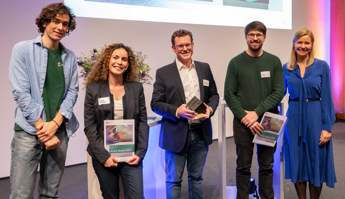 Joel_Mesot's tweet photo. Congrats to Thomas Meierhans for winning the 2023 #ALEA Award as well as to the other finalists. The Award is conferred by @ETH_en since 2017 in recognition of exemplary #leadership. @AV_ETH https://t.co/Jpwy2mb59v https://t.co/uMBANHHZta