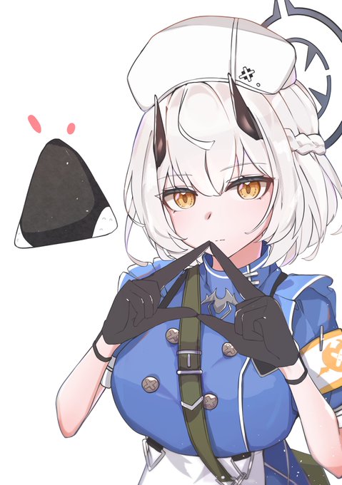 セナのおにぎりジェスチャー #ブルアカ 