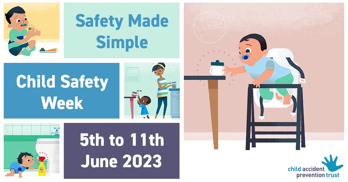 This year #ChildSafetyWeek is all about sharing the really practical, simple things we can do to keep children safe. To be the first to know what’s happening, how to get involved and where to download all our free resources sign up here: capt.org.uk/sign-up/

#SafetyMadeSimple