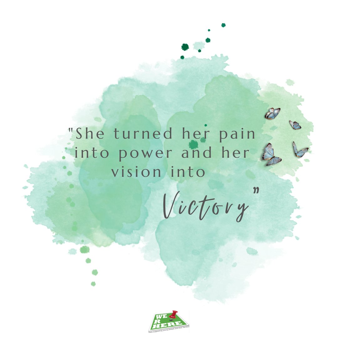 A powerful extract written by a service user, taken from our Wall of Hope 💚

#WeRHere #domesticabuse #domesticabuseawareness