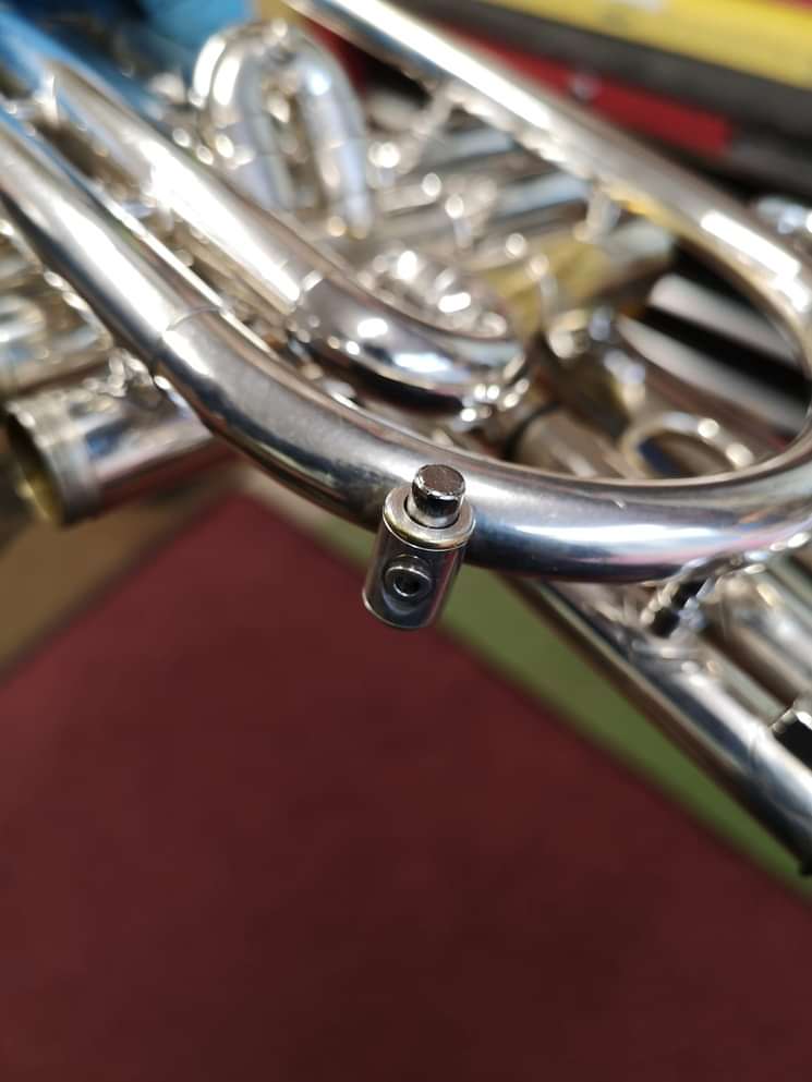 Getzen Cornet 
Service and repair of water key
#instrumentrepairshop
#0728910265