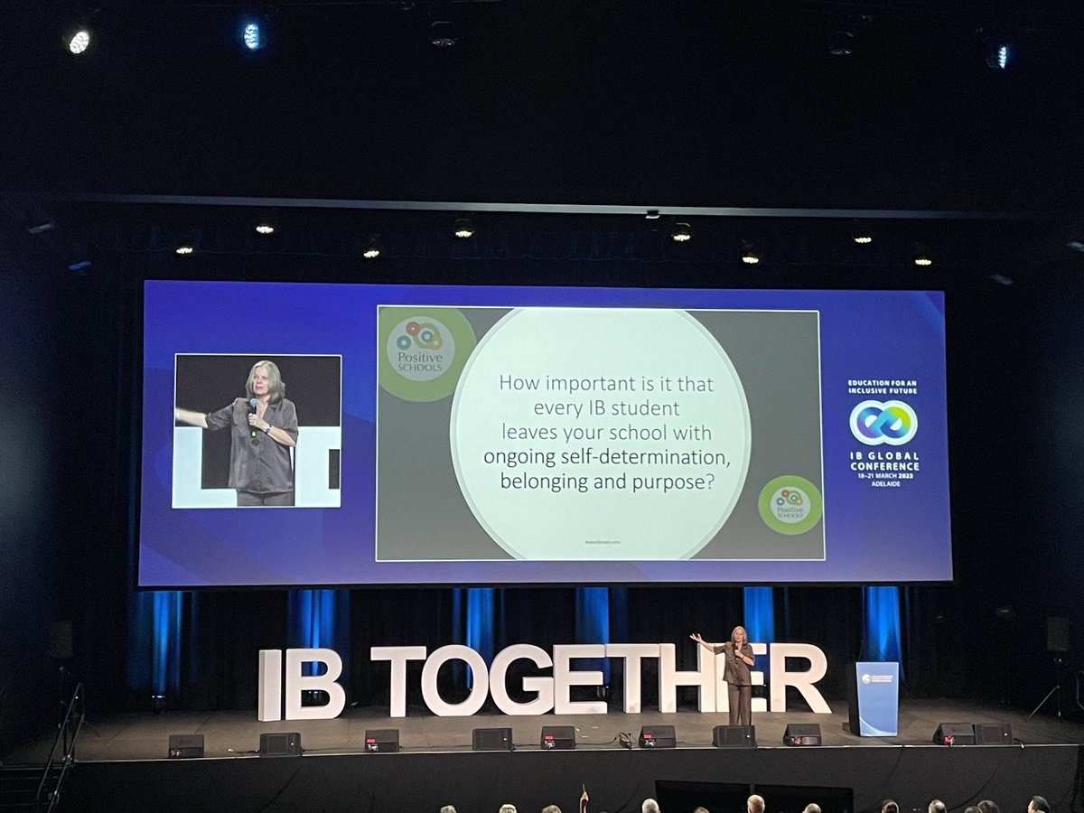 It is so excited to join the IB conference face-to-face after so many years. Thanks to all the speakers who give me insights, other perspectives, and connections to my teaching and practice. #IBGC2023 @iborganization