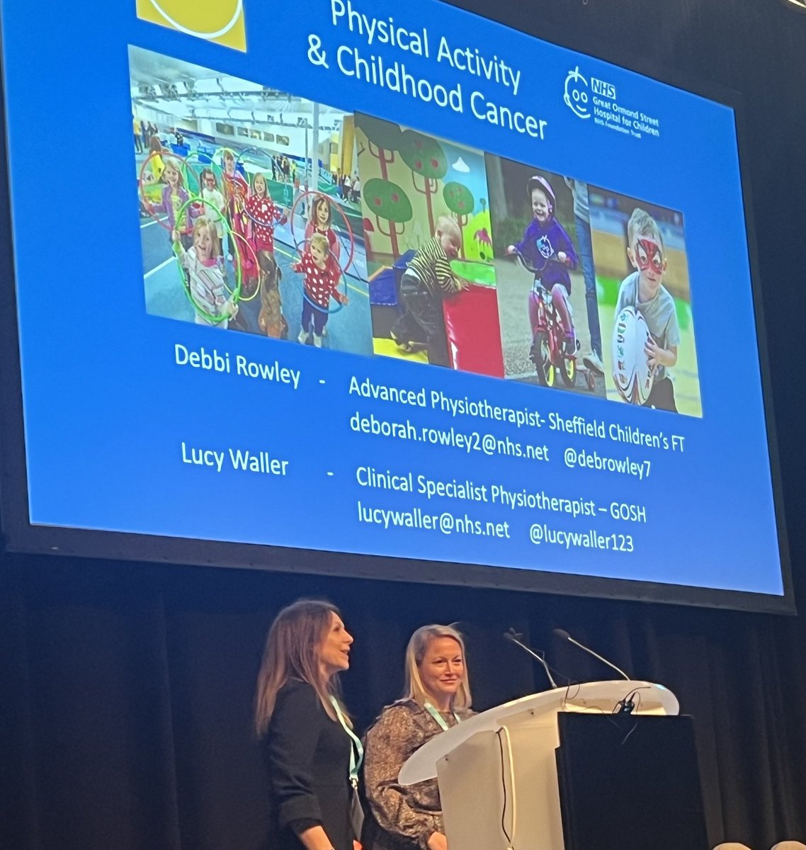 An excellent start to day 2 of @CCLG_UK Annual Meeting 2023. Phenomenal presentation by <a href="/lucywaller123/">Llucy Waller</a> &amp; <a href="/debrowley7/">debrowley</a> on the importance of #physicalactivity &amp; #ChildhoodCancer and how to work together as #healthcare #Professionals to get #CYP moving 
#CCLG2023