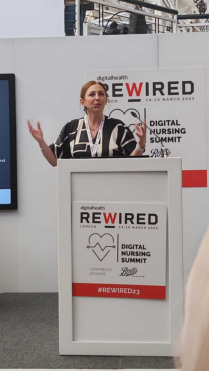 Welcome to all the new followers who’ve joined following #Rewired23

I’m Natasha Phillips CNIO for England - #teamCNIO and myself are committed to ensuring the nursing workforce is equipped to lead in a digital future.