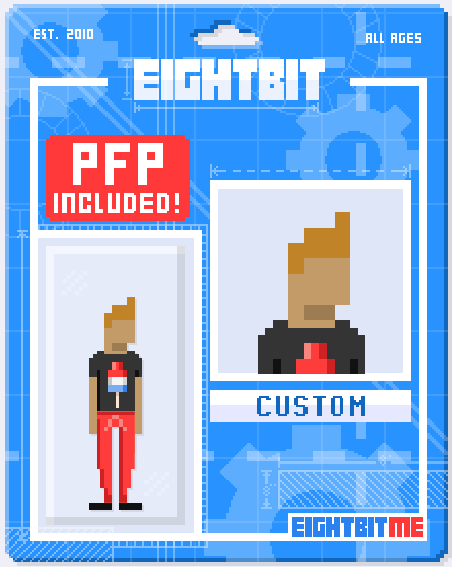 TroublePassion's tweet photo. @eightbit newly edited and minted!
#EightBit #EightBitMe #BitByBit #MagicMirrorKey https://t.co/1q674sGvUC https://t.co/VEcbNXTkVy