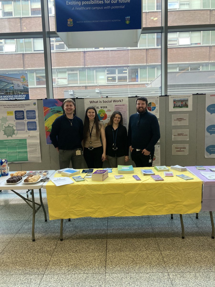 Amanda Casey (@amandac62359371) on Twitter photo Mater Social Work team marking #wswd2023 <a href="/IASW_IRL/">IASW</a> <a href="/WeHSCPs/">National HSCP Office, HSE</a> <a href="/MaterHSCPs/">MMUH HSCPs</a> <a href="/MaterTrauma/">Mater Hospital Trauma</a> Come visit us to learn about our role within the hospital supporting patients and their carers #SWisHumanRights <a href="/CORUIreland/">CORU Ireland</a> Mater Social Work team marking #wswd2023 <a href="/IASW_IRL/">IASW</a> <a href="/WeHSCPs/">National HSCP Office, HSE</a> <a href="/MaterHSCPs/">MMUH HSCPs</a> <a href="/MaterTrauma/">Mater Hospital Trauma</a> Come visit us to learn about our role within the hospital supporting patients and their carers #SWisHumanRights <a href="/CORUIreland/">CORU Ireland</a>