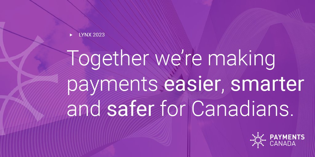 PaymentsCanada's tweet photo. Congratulations to the Canadian #payment ecosystem on the implementation of Lynx Release Two! The introduction of #ISO20022 to high-value payments provides a foundation for continued innovation in #Canada. Learn more: https://t.co/Gu9zWrfPkc
#ModernPayments https://t.co/RZxKFQaycQ