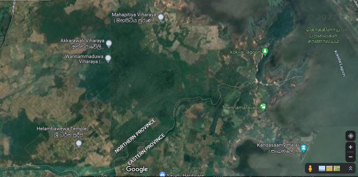 kumanan93's tweet photo. #Buddhistization process are being carried out in the Mullaitivu district tamil border villages .Tamil people from these villages worried that such efforts of Buddhistization are being carried out in suriyanaru, Akkaraiveli and wannamadu areas of #Kokkuthoduvai #Manalaru region https://t.co/SLtFW7VBnu