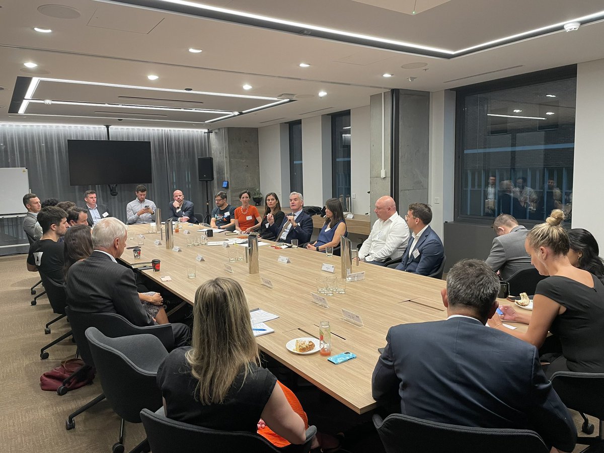 Wonderful to welcome  <a href="/PascalCagni/">Pascal Cagni</a>  President of Business France (Invest in France) and Ambassador delegate for international investments who had a plethora of briefings with Australian unicorns such as Go1, Zoomo, startups like Ofload, Linkby and CleanSpace Technology ! #au #fr