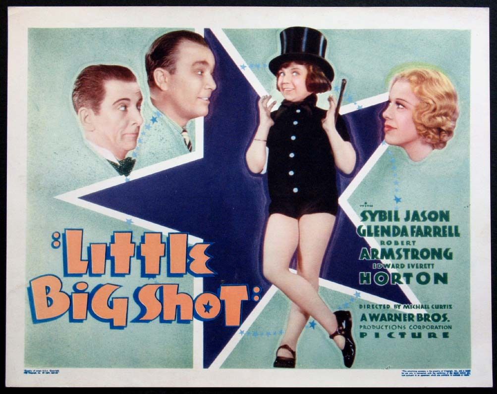 TCMComingUp's tweet photo. #ComingUpOnTCM
LITTLE BIG SHOT (1935) #SybilJason #GlendaFarrell #RobertArmstrong #EdwardEverettHorton
Dir.: #MichaelCurtiz 3:30 PM PT
Small-time hoods turn nursemaid when a gangster's daughter is orphaned.
1h 18m | Comedy-Drama | TV-G
#TCM #TCMParty https://t.co/1QmhUsSl4z