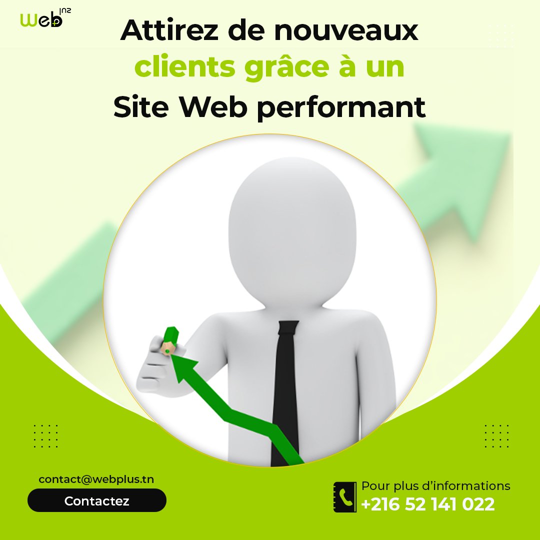 WebplusTn's tweet photo. Obtenez 𝐮𝐧 𝐒𝐢𝐭𝐞 𝐖𝐞𝐛 qui répond à vos besoins en termes de qualité/prix

Pour plus d'informations:
📞 52 141 022
📧 contact@webplus.tn
#Webplus #Digital https://t.co/7d8ltOpyFt