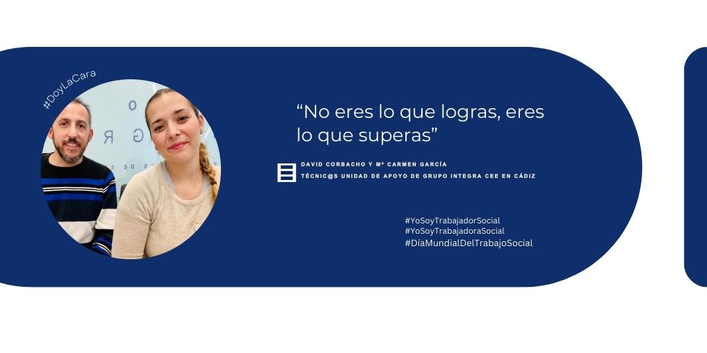 Integracee's tweet photo. #DíaMundialTrabajoSocial #PersonasConDiscapacidad #Cádiz
#Inclusión #Empleo #DoyLaCara👇 https://t.co/x1pfa2SEtx