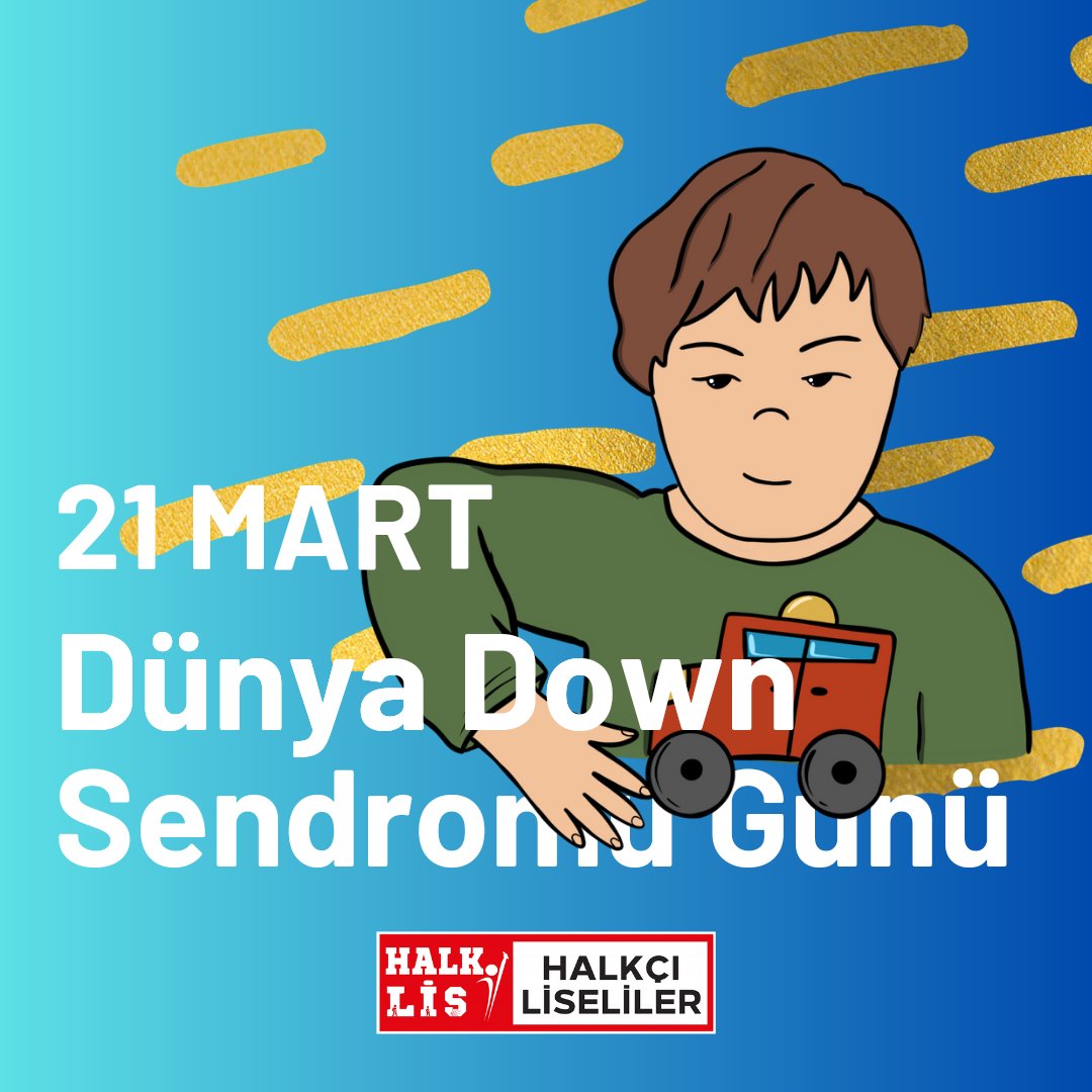 halklisgm's tweet photo. FarKlıyız FaRkıNdayıZ. 

+1 farkla 21 Mart #DownSendromu Günü kutlu olsun 💙💛 https://t.co/cd3jWPycwt