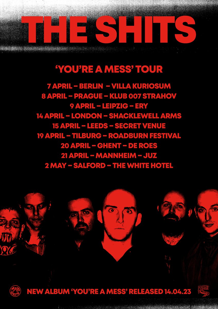 RocketRecording's tweet photo. The Shits have added more shows around the release of their forthcoming album 'You're A Mess'...

https://t.co/JOkOdmUEgh https://t.co/B29lSoYb3Q