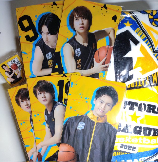 ACTORS☆LEAGUE🏀くじの景品が届きました。すっかり忘れていましたが、ちゃっかり推しのチケットケースでるまでやっ