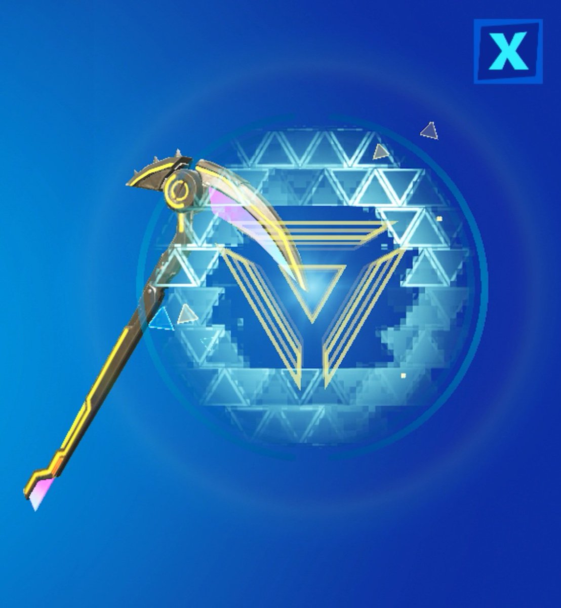 MobileMamaLlama's tweet photo. @DOFNx2 The Pickaxe has a great splash effect!βοΈπ«π¦β¨οΈ #Fortnite #Playstation #ChillingMystery #GearPack #Chapter4 https://t.co/rBGjW4sIrX