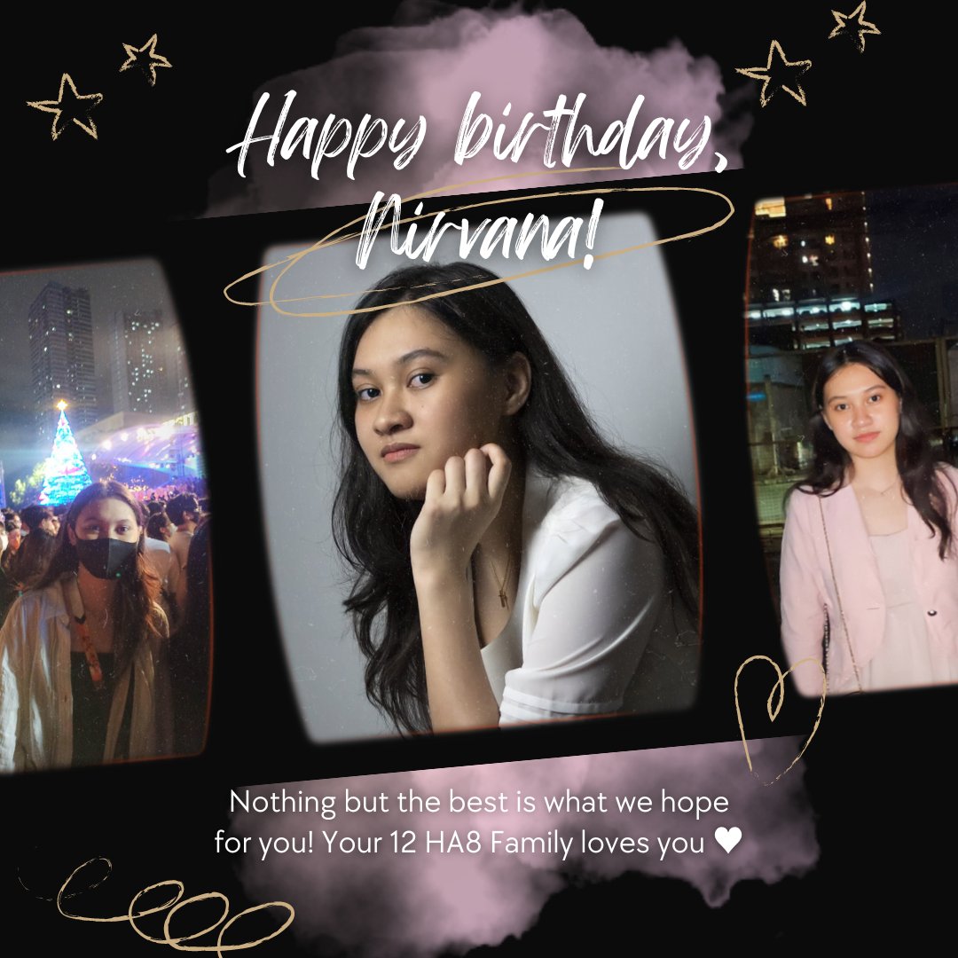 HA8ball's tweet photo. Smells like BIRTHDAY SPIRIT! 🎇🎉

The 12 HA-08 would like to greet Nirvana Camps the happiest of birthdays! 🤩

May your adventures always be thrilling, and your memories always be unforgettable. Here's to another year of creating lifelong connections and experiences🥂 https://t.co/8Ycs4Qp5nE