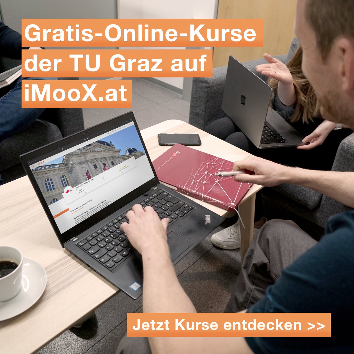 llt_tugraz's tweet photo. Gratis-Online-Kurse der #TUGraz auf ➡️ https://t.co/LscLA8e6PR ⬅️ MACH MIT!
Das Ziel ist, universitäre & allgemeine Inhalte einer breiten Bevölkerungsschicht zugänglich zu machen & möglichst vielen die Möglichkeit zu geben, sich weiterzubilden. #iMooX #MOOC #Weiterbildung https://t.co/216YJBsVv5