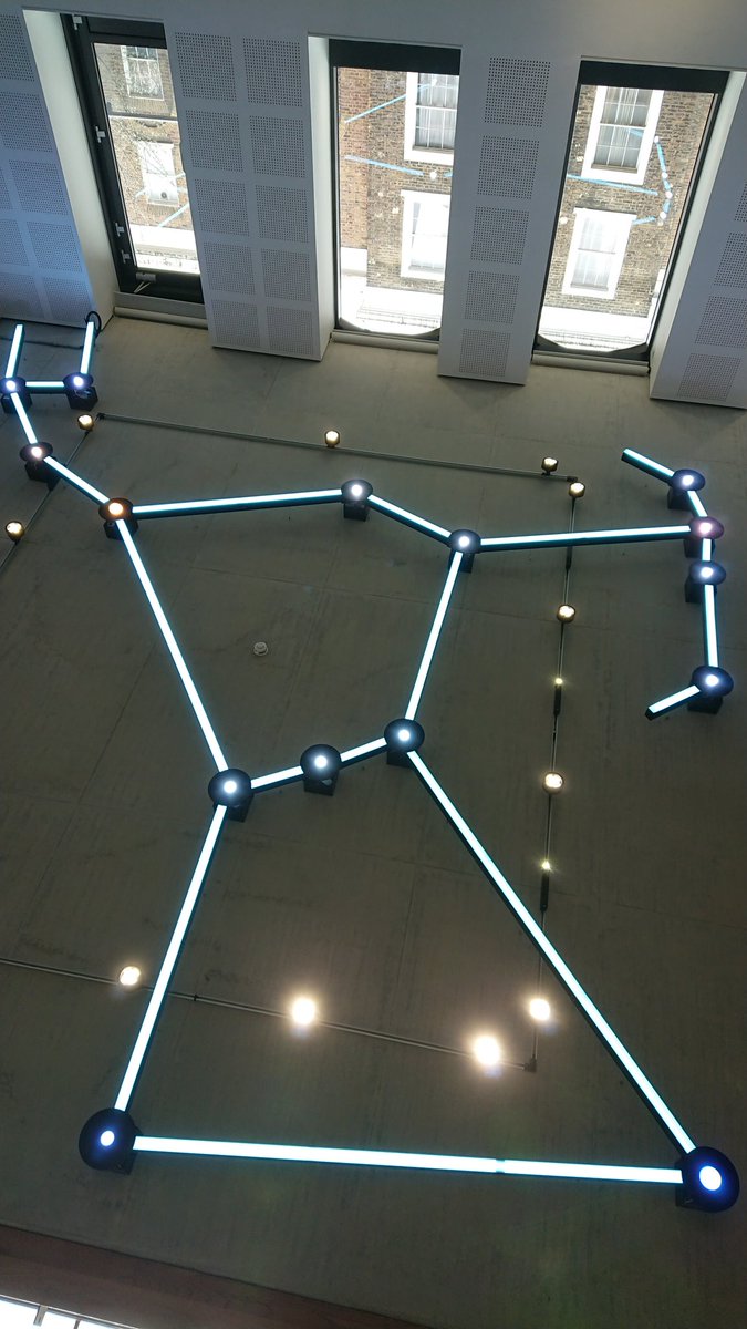CrumptonN's tweet image. Fantastic ceiling at the @IOPTeaching London office. Here for the @STEMLearningUK cross regional network event.
@WeAreComputing #teachcomputing