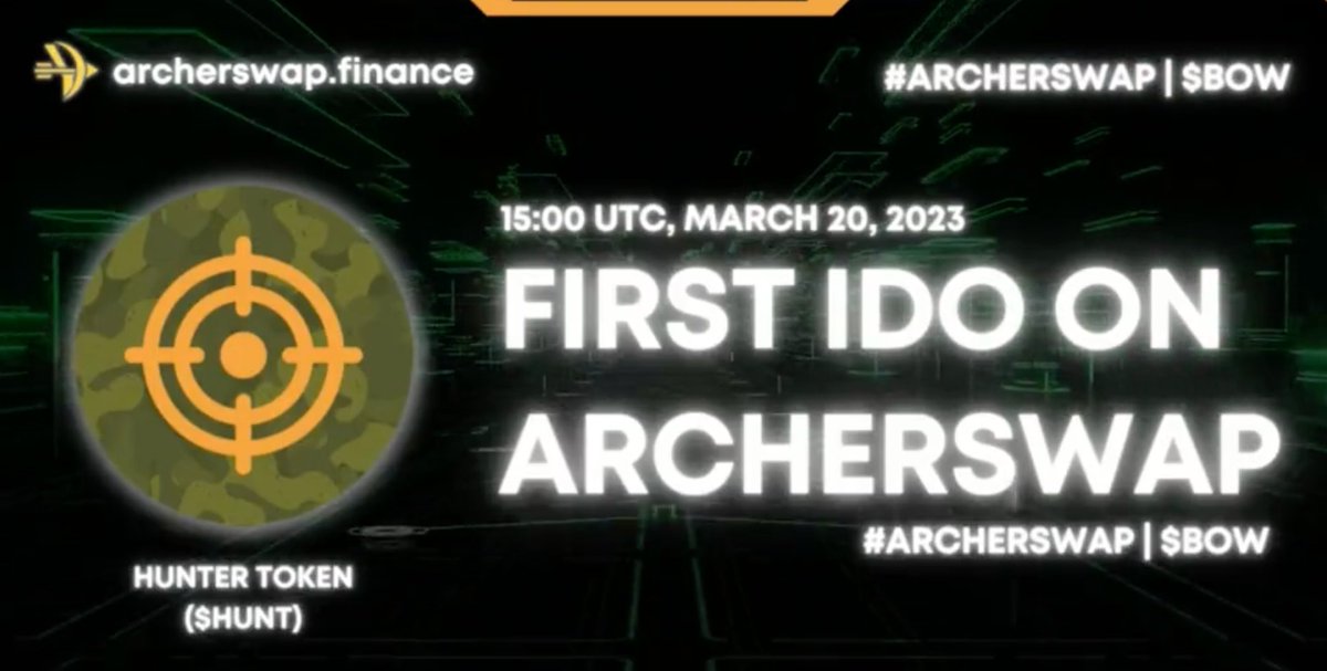 MultichainWhale's tweet photo. @NetworkLiquify postponed the launch today by a few hours.

@DEeriX_io has been successfully audited by @SolidProof_io

The first IDO of @Archerswapcore -$HUNT will end in 4 hours

New IFO model on @ShadowSwap https://t.co/fKArRfKKlt