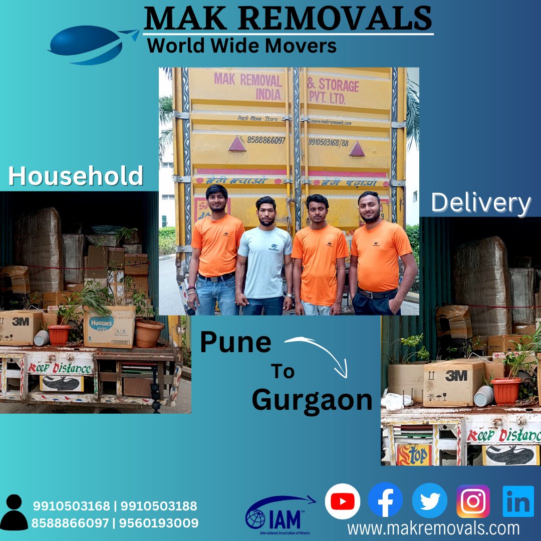 Makremoval's tweet photo. Delivering satisfaction every day....😊
#happyday #teammak #makunit #packers #movers #makremovals
#pune #gurgaon #ourclient #packers
#relocation #shifting https://t.co/zih59pnKyE