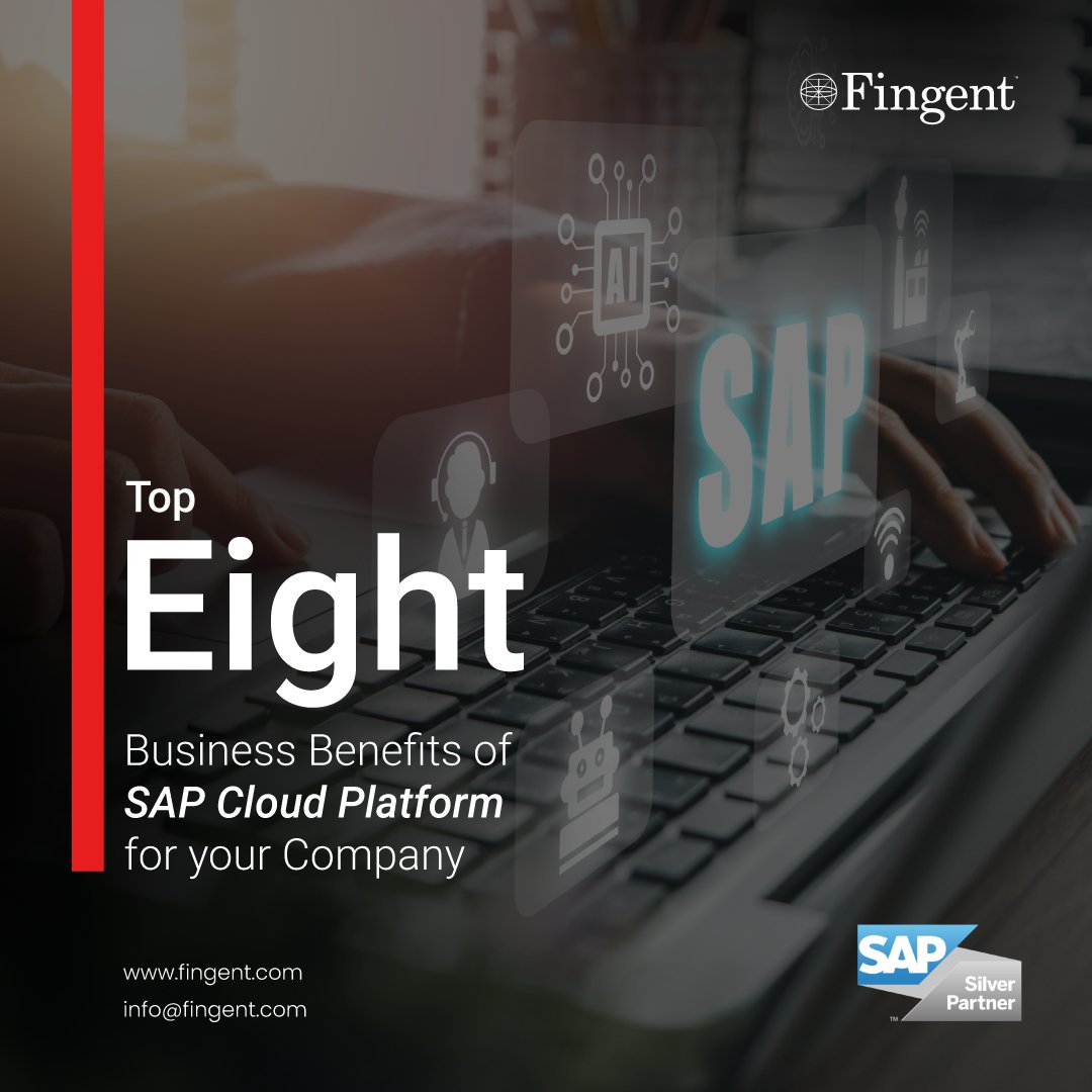 Fingent's tweet image. Operational excellence, streamlining processes, centralized resource management; SAP ERP is the buzzword to make all these differences in your business!
Find out eight benefits of the SAP platform bit.ly/3FPCsJ9
#SAP #SAPOnCloud #ERP #EnterpriseSoftwares #SAPPartner
