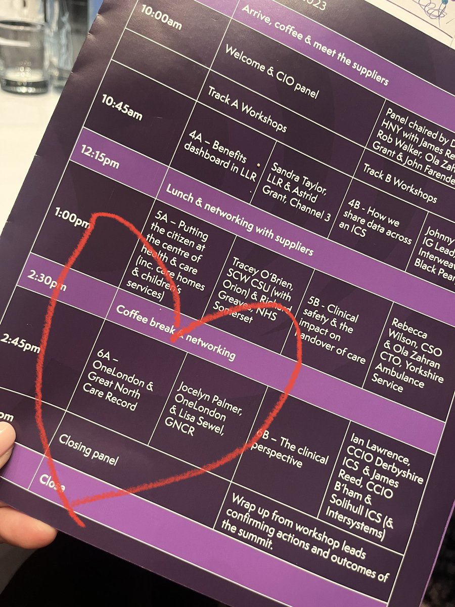 Soooooo chuffed <a href="/OneLondon4/">OneLondon</a> Joss Palmer &amp; <a href="/GreatNorthCare/">Great North Care Record</a> Lisa Sewel are in Leeds to share amazing progress on their work on #SharedCareRecord 👏🤩