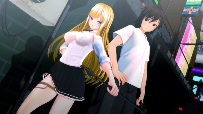 #COM3D2
きりっと。 