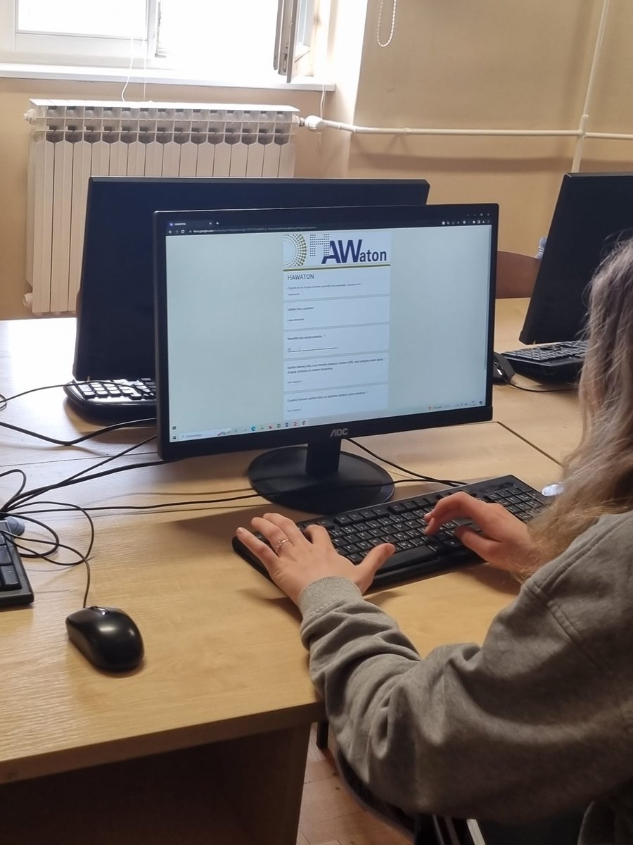 Natjecanje srednjoškolaca #HAWaton  s ciljem izrade tematske zbirke Ivan Goran Kovačić uz #Europsku godinu vještina
 #Gimnazija Karlovac
#CitizenScience
#HAW_NSK
<a href="/KarolHolu/">Karolina Holub</a> 
<a href="/DoloresMumelas/">Dolores Mumelaš</a> <a href="/NSK_Zagreb/">NSK</a> 
#Gradska knjižnica  "Ivan Goran Kovačić " Karlovac