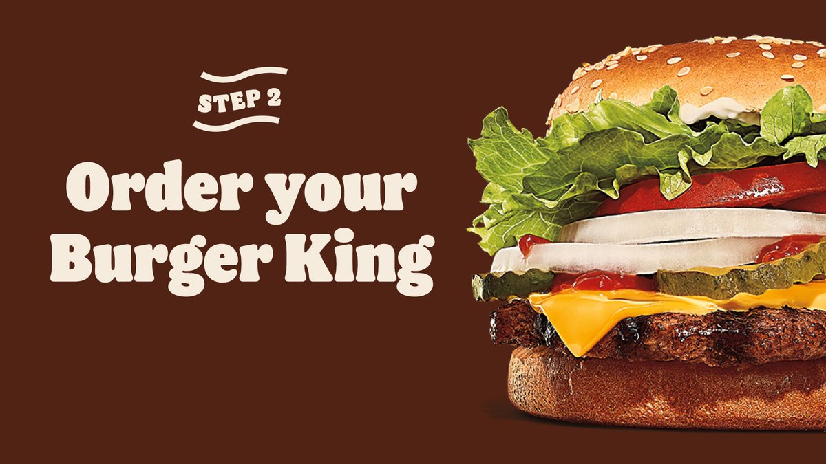 Burger King Ireland on Twitter "Step 2"