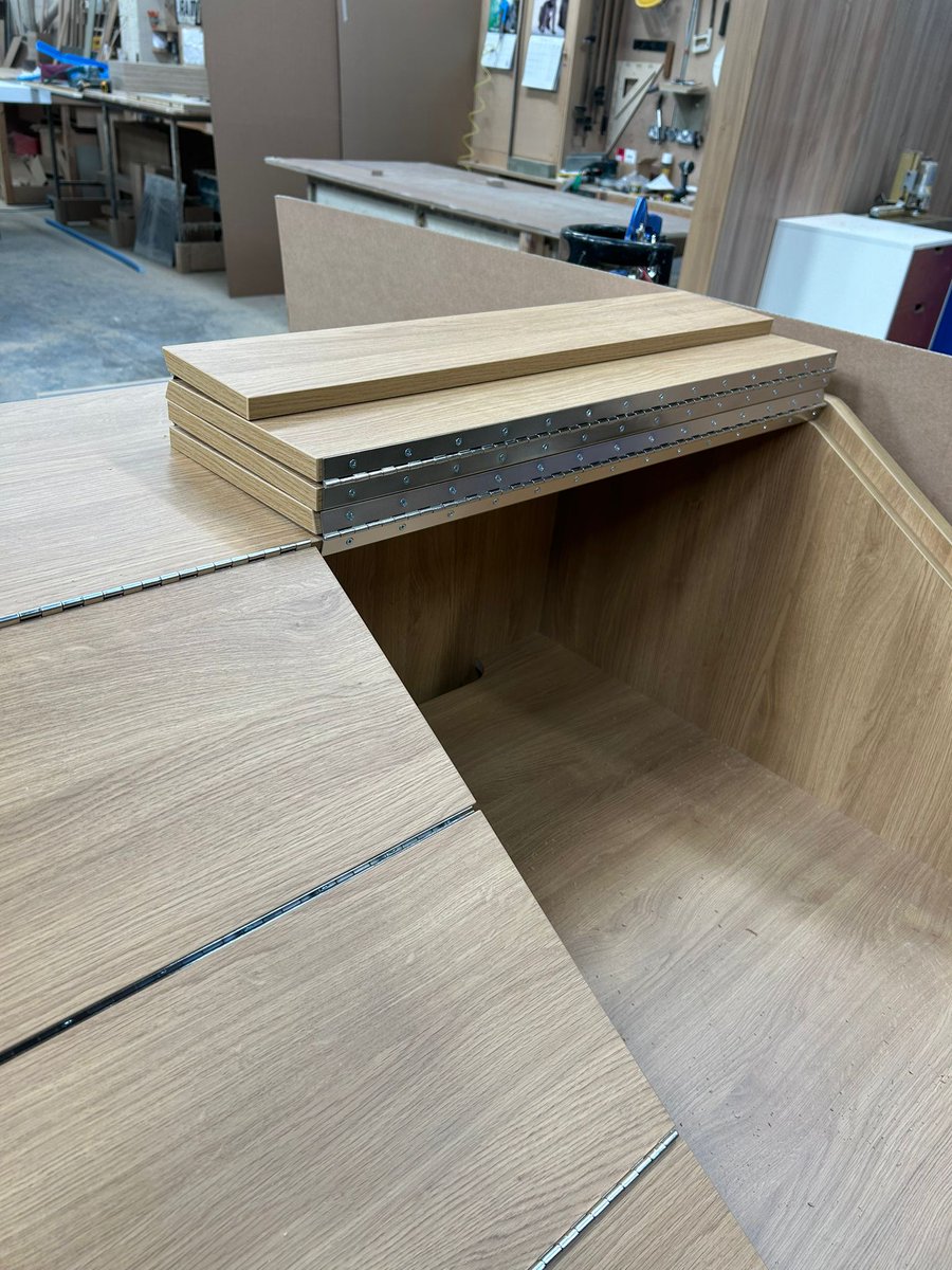 We are always looking at developing new solutions.

Here we are trying a new Mixing Desk Cabinet, which are very popular with churches, with a new lid configuration.

#ukmfg #ukmanufacturing